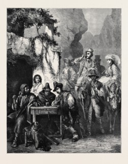 TRAVELLERS AND BRIGANDS, 1870