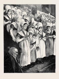 THE ANNIVERSARY FESTIVAL OF CHARITY CHILDREN IN ST. PAUL'S, LONDON, 1870