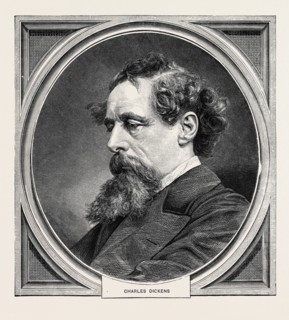CHARLES DICKENS, BORN AT PORTSMOUTH, 7 FEBRUARY, 1812; DIED AT GAD'S HILL, KENT, 9 JUNE, 1870