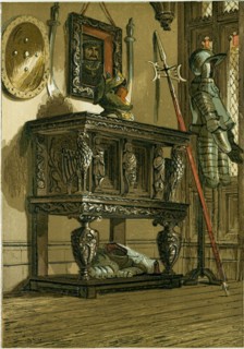 ELIZABETHAN SIDEBOARD OR COURT CUPBOARD