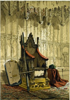 THE CORONATION CHAIR, UK