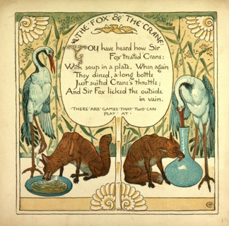 THE FOX AND THE CRANE