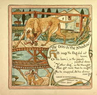 THE DOG AND THE SHADOW