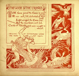 THE GEESE AND THE CRANES