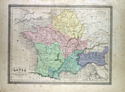 MAP OF GAUL