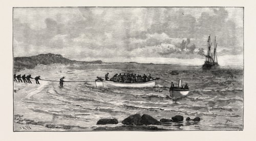 LANDING THE ANGLO-FRENCH TELEPHONE CABLE AT SANGATTE