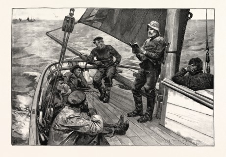 SUNDAY AT SEA.