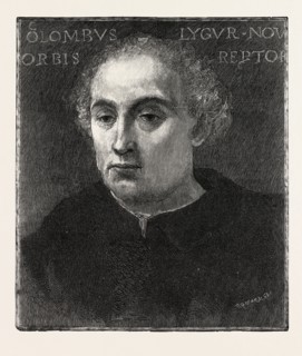 PORTRAIT OF COLUMBUS, BY SEBASTIAN DEL PIOMBO, DISCOVERED AT COMO