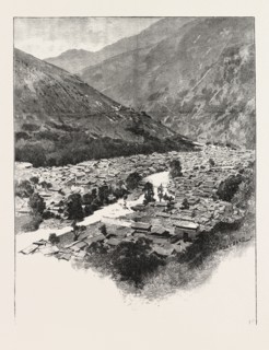 TA-CHIEN-LU, A MOUNTAIN VILLAGE, ALTITUDE 8400 FEET.