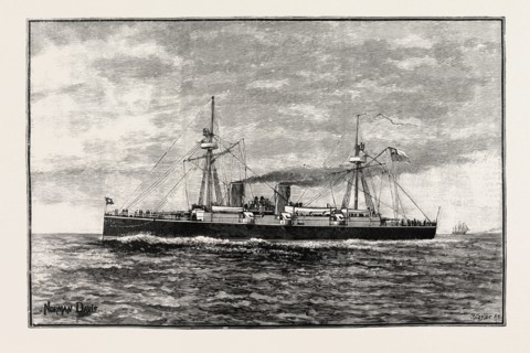 THE CHILIAN CRUISER ESMERALDA