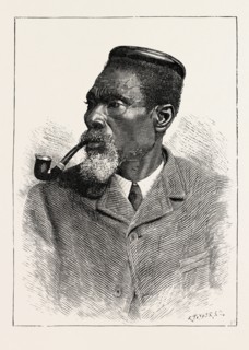 EMISSARY IN LONDON FROM THE AFRICAN KING GUNGUNHANA: HULUNMATO, SOMETIMES CALLED HULUHULU.