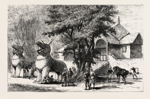 THE MANIPUR MASSACRES: PALACE ENCLOSURE AT MANIPUR, WHERE MR. QUINTON AND OTHER ENGLISHMEN WERE