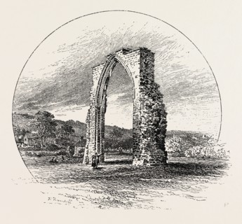 CHANCEL ARCH OF THE OLD ABBEY, DEEPDALE