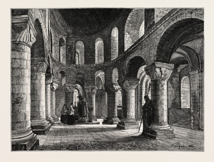 THE INTERIOR OF ST. JOHN'S, CIRENCESTER, UK