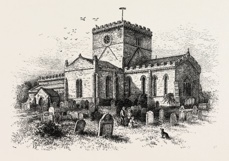 FILEY CHURCH, FROM THE SOUTH EAST
