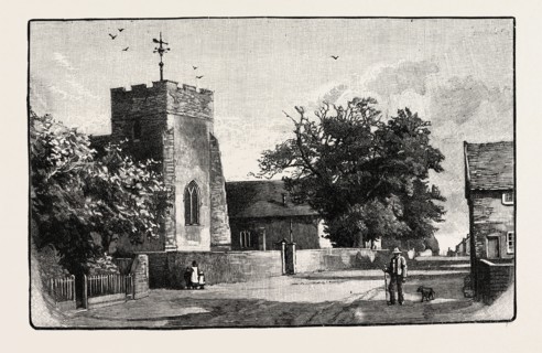 ST. MARY'S AND ST. MARTIN'S, TRIMLEY, LOOKING SOUTH