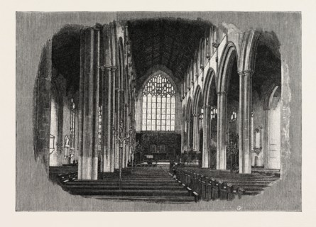 ST. PETER'S MANCROFT: THE NAVE, LOOKING EAST