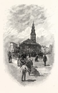 ST. CLEMENT DANES', FROM THE EAST, UK