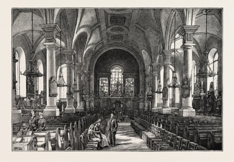 DERBY: ALL SAINTS' CHURCH, THE INTERIOR