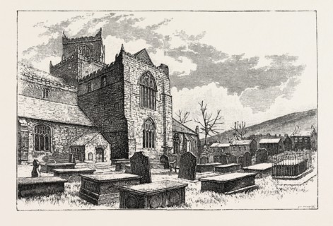 CARTMEL CHURCH, FROM THE SOUTH