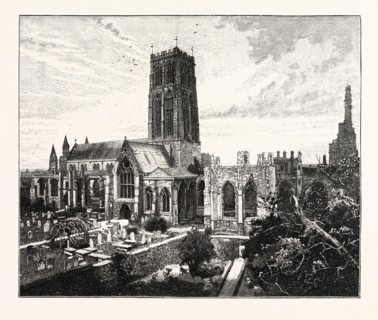 HOWDEN CHURCH: VIEW FROM THE SOUTH EAST