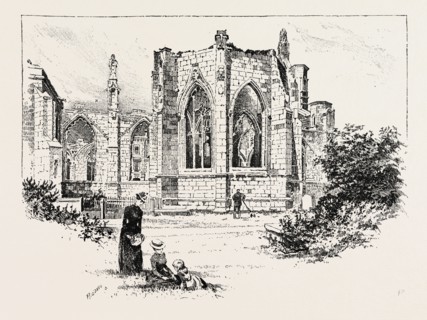 HOWDEN, THE CHAPTER HOUSE, FROM THE SOUTH