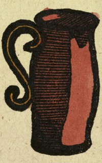 illustration of English tales, folk tales, and ballads. A tankard