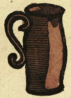 illustration of English tales, folk tales, and ballads. A tankard