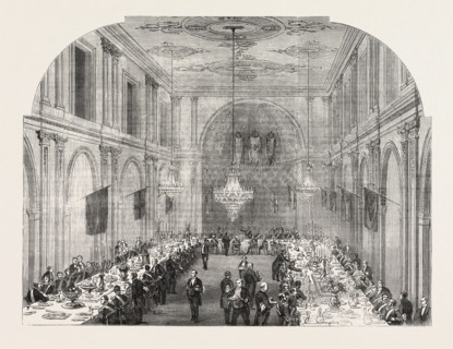 DINNER TO THE NORTHUMBERLAND AND NEWCASTLE YEOMANRY CAVALRY AT THE ASSEMBLY ROOMS,