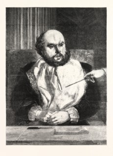 SANCHO PANZA, BY THE LATE C.R. LESLIE, R.A., IN THE SOUTH KENSINGTON MUSEUM, UK