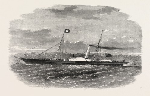 THE LONDON AND IPSWICH COMPANY'S NEW PACKET QUEEN OF THE THAMES.