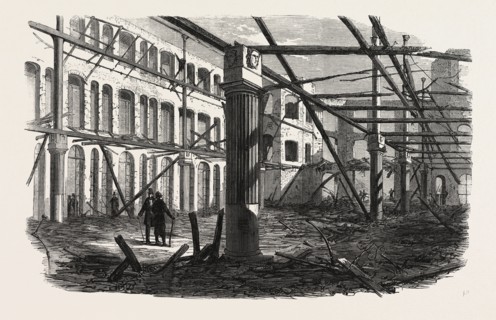 RUINS OF THE SURREY MUSIC HALL, UK