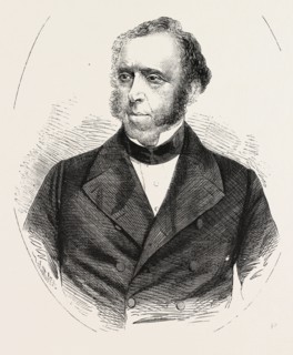 THE LATE MR. BRAIDWOOD, SUPERINTENDENT OF THE LONDON FIRE ENGINE ESTABLISHMENT.