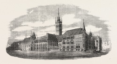 SEVENTH PRIZE DESIGN FOR THE FOREIGN DEPARTMENT (MR. G.E. STREET, F.S A., ARCHITECT) : PREMIUM,