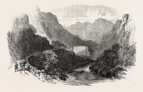 EAUX CHAUDES, PYRENEES, 1854