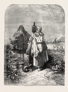 THE RUSSIAN SERF PAINTED BY JOSEPH J. JENKINS, FROM THE EXHIBITION OF THE SOCIETY OF PAINTERS IN