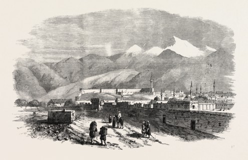 THE CITY OF ERZEROOM, IN ASIATIC TURKEY, 1854