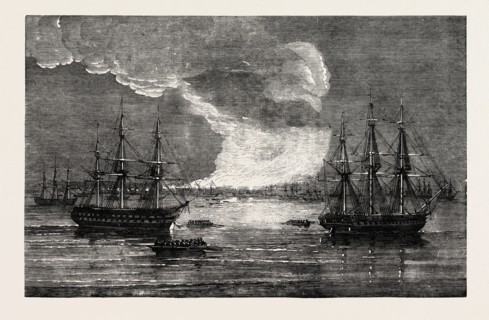 CONFLAGRATION AT VARNA, 1854
