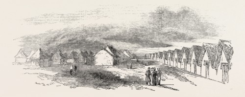 SKETCH OF A PORTION OF THE CAMP AT ST. OMER, 1854