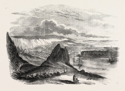 KAVARNÃ€ BAY, AND TOWN OF BALTSCHIK, 1854