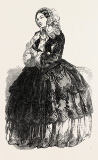 PARIS FASHIONS FOR OCTOBER, 1854
