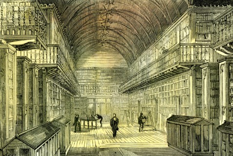 Aberdeen, UK, King's Collage Library, 1885