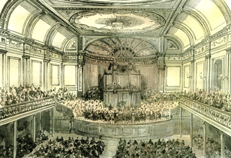 Aberdeen, Music Hall, 1885, UK
