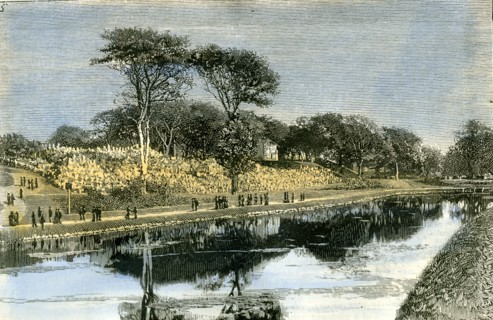 Aberdeen, The Duthie Park, 1885, UK