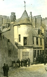 Aberdeen, Wallace's Nook, Nether Kirkgate, 1885, UK