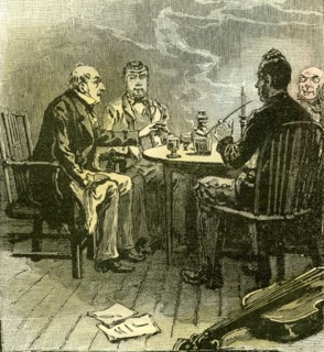 The plot in the bar-parlour, 1892