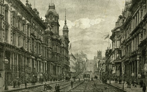 California Street, San Francisco, 1891, USA