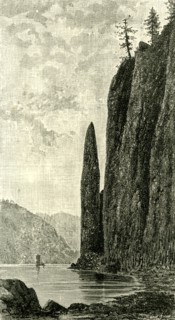 Cape Horn, on the Columbia River, 1891, USA