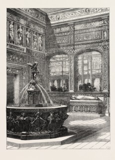 THE RENAISSANCE COURT, AT THE CRYSTAL PALACE, SYDENHAM, UK, 1854