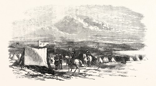 THE CRIMEAN WAR: THE SIEGE OF SEBASTOPOL: CAMP OF GENERAL SIR DE LACY EVANS, UPON THE HEIGHTS OF